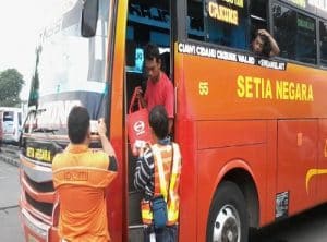 Tips untuk Pemudik yang Menggunakan Bus