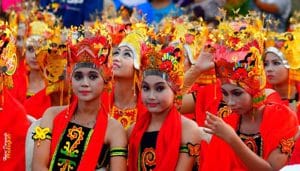 Tari Gandrung dan Barong dipentaskan di Frankfurt Book Fair Jerman