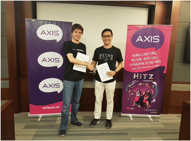 PRESS RELEASE  KERJASAMA AXIS DAN YOUNG ON TOP  2017 - 2018