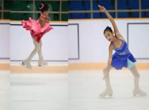 Malika Akbar: BawaJaipongLewat Ice Skating