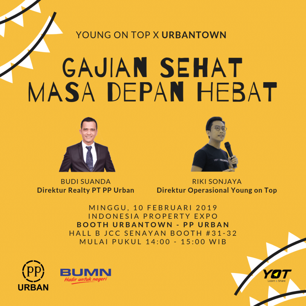 Urbantown x YoT Gajian Sehat Masa Depan Hebat