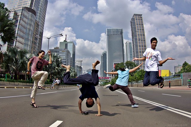 Kegiatan di bawah 50 Ribu Buat Isi Akhir Pekan Bareng Teman-teman - olahraga car free day