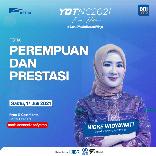 yuk ngobrolin soal perempuan dan prestasi bersama ibu nicke widyawati dirut pertamina