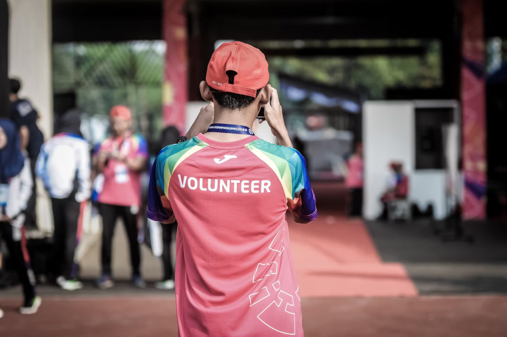 pertama kali ikut volunteer